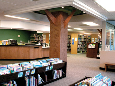 Interior of Perry Creek Library