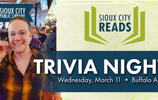 Trivia Night at Buffalo Alice on Wednesday, March 11 from 6:30 to 8:30 pm.