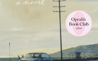 Book cover for Hungered by Amanda Rizkalla, featuring a painting of a car on a coastal road and an Oprahs Book Club 2026 seal.